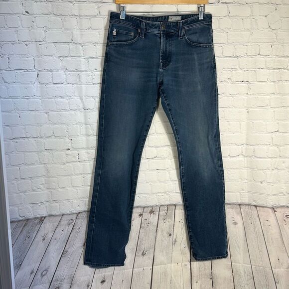 Adriano Goldschmied AG Jeans Mens size 31 34 The Graduate Denim 360 Stretch - Picture 1 of 12